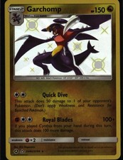 Garchomp Shiny Holo Rare Hidden Fates Shiny Vault SV40/SV94 Dragon Pokemon Card