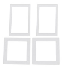 4Pcs Wall Socket Surround Socket Finger Acrylic Plate Attachment
