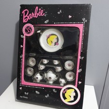 Chilton Barbie 35th Anniversary Miniature Nostalgic China Teaset