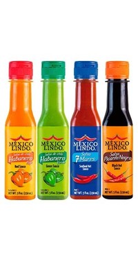 Mexico Lindo Hot Sauce Variety Pack | Includes One Bottle Each of Picante
