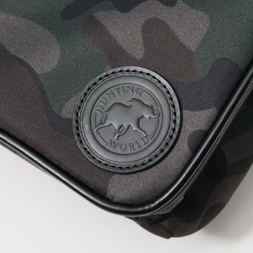 Caza Mundo Bolso Bandolera Cuero Nylon Camuflaje Patrón 2Way Marca 20250722 - Imagen 7 de 8