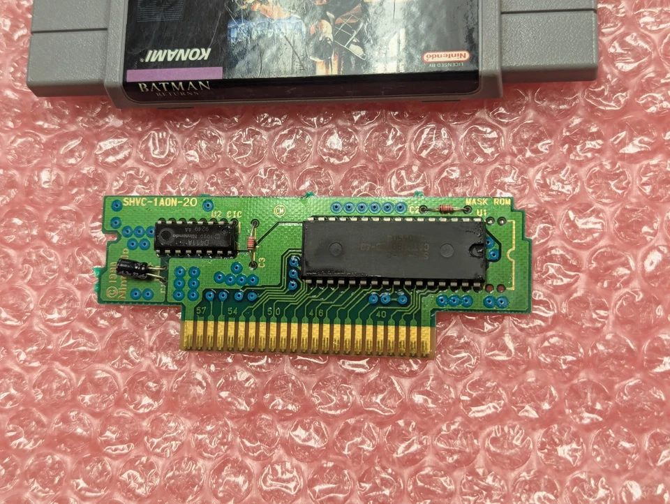 Batman Returns Super Nintendo SNES 1992 Cartridge, Tested Working - Image 3 of 4