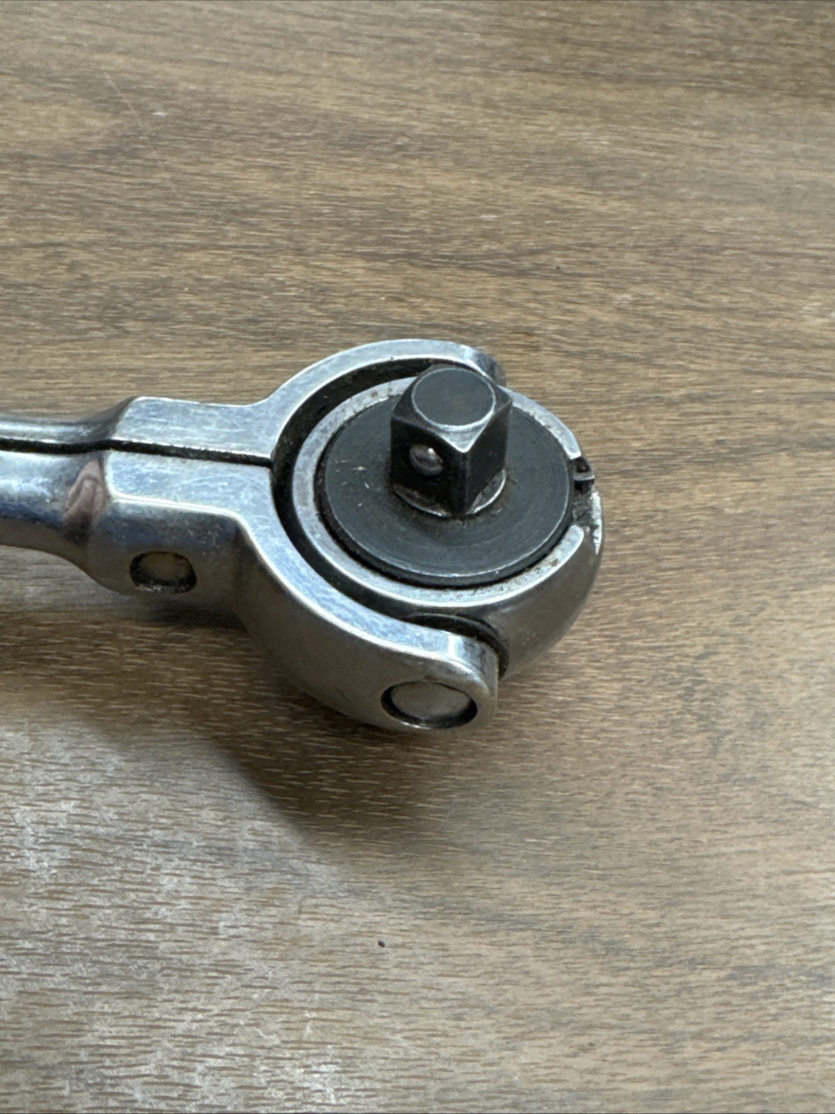 Vintage SK Tools 3/8"  Ratchet #3870 Drive Swivel Head Roto USA