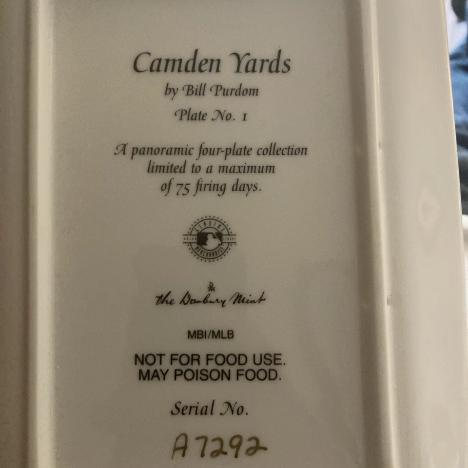 Camden Yards Plate - Image 3 of 4