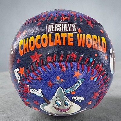 Hersheys Chocolate World Souvenir Baseball Ball Reeses Kisses Candy Collectible