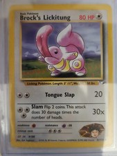 Brock's Lickitung 41/132 - Gym Heroes Set Pokemon Card LP on eBay