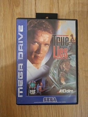 Sega Mega Drive Schwarzenegger True Lies mit OVP ohne Anleitung PAL