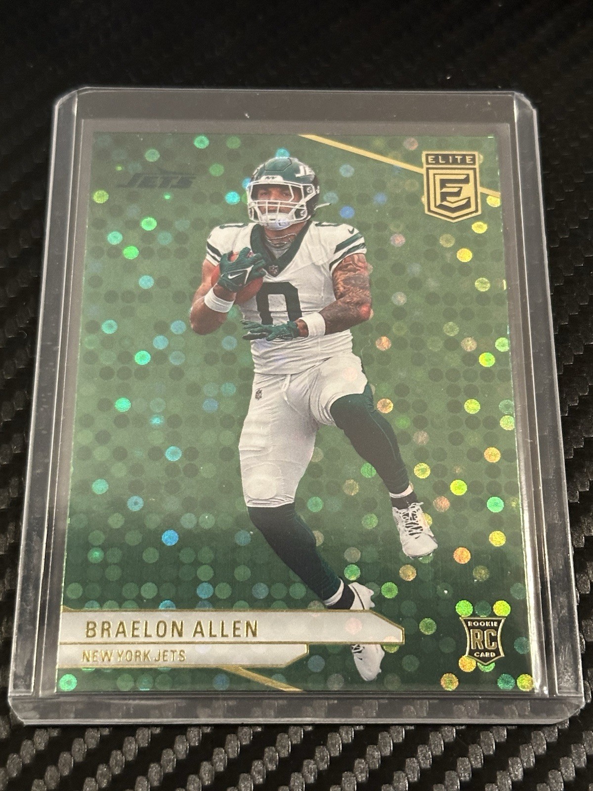 2024 Panini Donruss Elite - Rookies Braelon Allen #194 Green Disco (RC)
