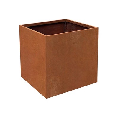 24 Inch Large Corten Steel Planters Metal Planter Garden Planter for Yard Patios
