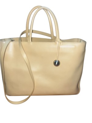 FURLA Daisy Tote & Wallet Set Senape Yellow Saffiano Leather Made In Italy EUC