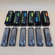 Lee Oskar Harmonicas By Tombo - Lot of 6 - Abm F#m F#m C A G