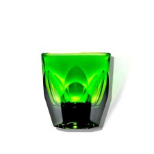 notNeutral not Neutral VEROGRN125 Vero Cortado Glass (4.25oz) Emerald