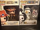 One Piece Ace and Bonekichi Funko Pop Bundle 2 Pops