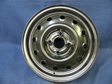 Ford Focus 2000-2007 14 12 Hole Black Steel Wheel - 1 - Oe Replacement - New