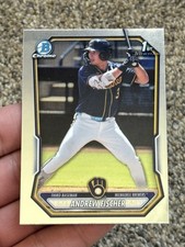 Andrew Fischer Chrome 1st Bowman 2026 Bowman Baseball Brewers BCP-149