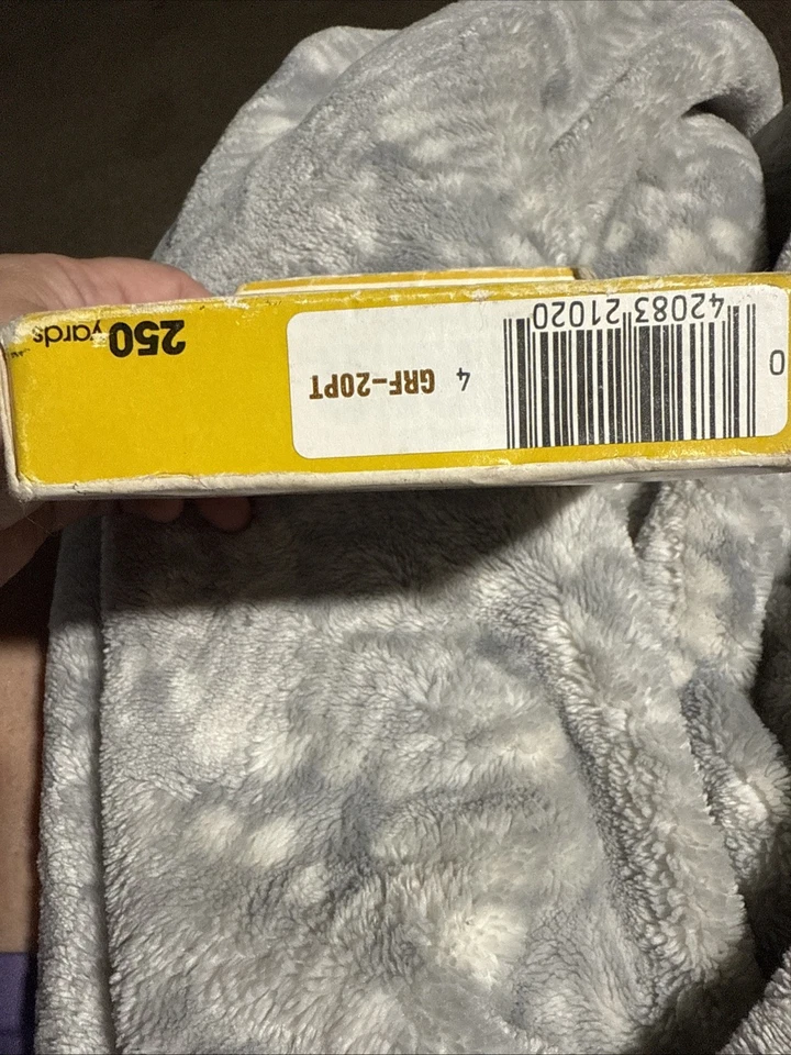 Vintage Stren Dupont 1980’s Monofilament Fishing Line 20 Lb 250 Yards Golden   - Image 4 of 4