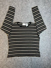 Liz Claiborne Lizwear Jeans Petite Long Sleeve Women’s Size S