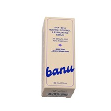Banu AHA  BHA Blemish Control  Exfoliating Serum 1 fl oz