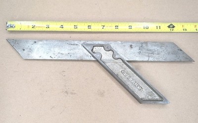 IV783 Stanley No. 16 Metal Mitre Miter Square Sweetheart Good