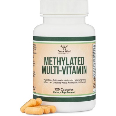 Methylated B Complex with TMG and Methylfolate MTHFR Support 120 Caps