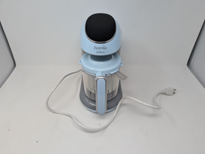 Used HOMIA INFANO 7-in-1 Baby Food Processor | Steams, Blends, Chops, Purees