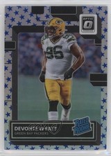 2022 Panini Donruss Optic Rated Rookie Stars Prizm Devonte Wyatt #255 11md
