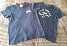 Men's T-shirt bundle X2 Quba-sails / Tommy Hiliger size M navy short sleeeved
