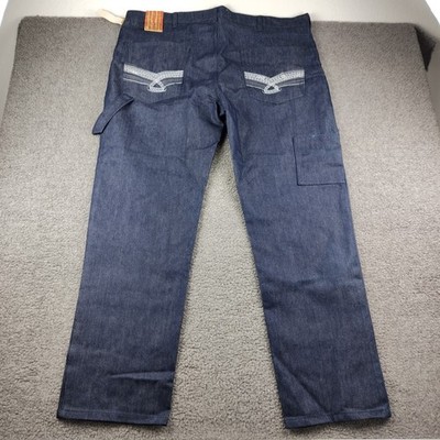 Sacred Crown Jeans Hammer Loop Y2K Baggy Size 44x33 Men's NWT