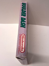 Boulder Dash (NES, PAL, RARE, GPS, PT, CIB, Nintendo Entertainment System, 1990)