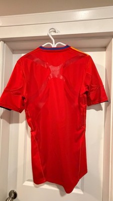 🔥 Spain 2010 World Cup Champions Player Issue TECHFIT Jersey L