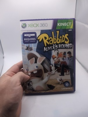Rabbids Alive & Kicking Xbox 360 Complete in Box