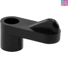 L 5720 Plastic Screen Clips, 3/16in Offset, Black with Fasteners