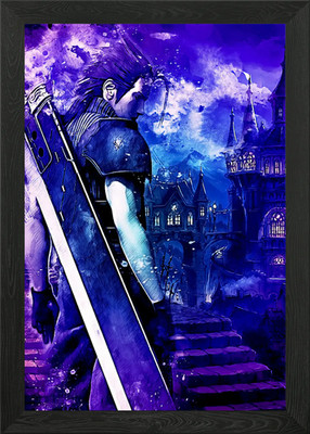 Final Fantasy Gerahmtes Wandbild Poster Leinwanddruck Bild
