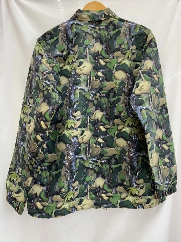 Bape OG Village Camo Coach Jacket Unused Nigo Era Green Size L VTG - Image 2 of 4