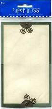 Bloque de diario, naturaleza, álbum de recortes 3D - Paper Bliss 39486-PE-916