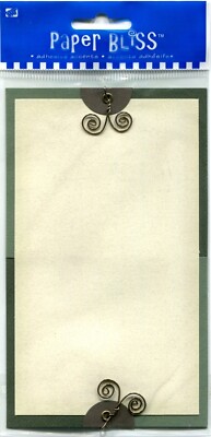 Journaling Block, Nature, 3D scrapbook - Paper Bliss 39486-PE-916