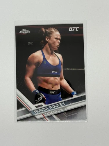 2017 Topps Chrome UFC #98 Ronda Rousey UFC WWE
