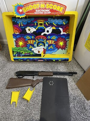 Vintage Coleco Shoot N Score Electronic Shooting Gallery ( Not
