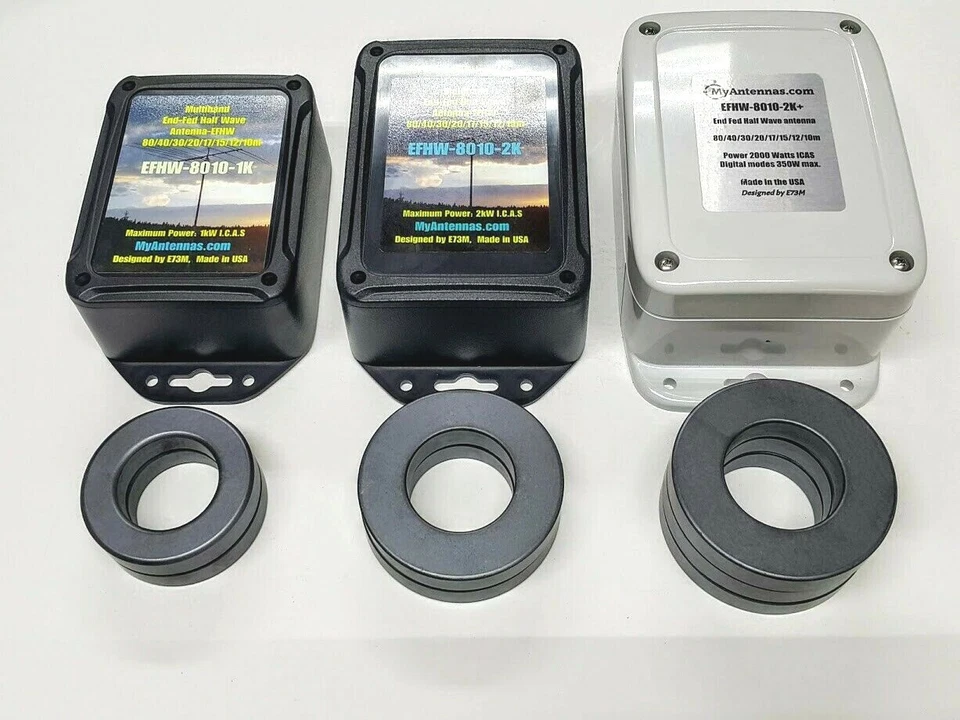 Antena EFHW Transformador UNUN 49:1 2450:50Ohms MEF-130-2K -MÁS 2kW ICAS 160-10m Foto 4 de 4