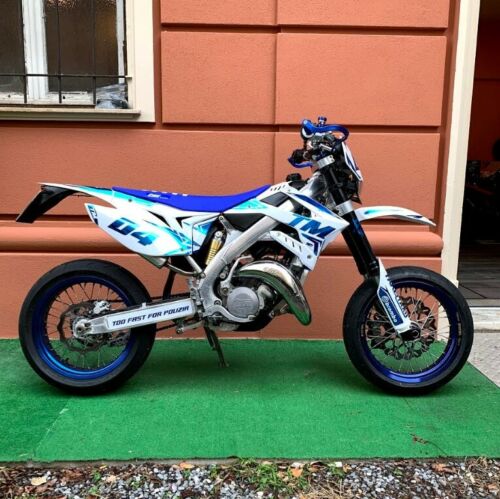Chrome Graphics Kit for TM 2 Stroke 2016 to 2021 Stickers SM Decals GP - Picture 2 of 4