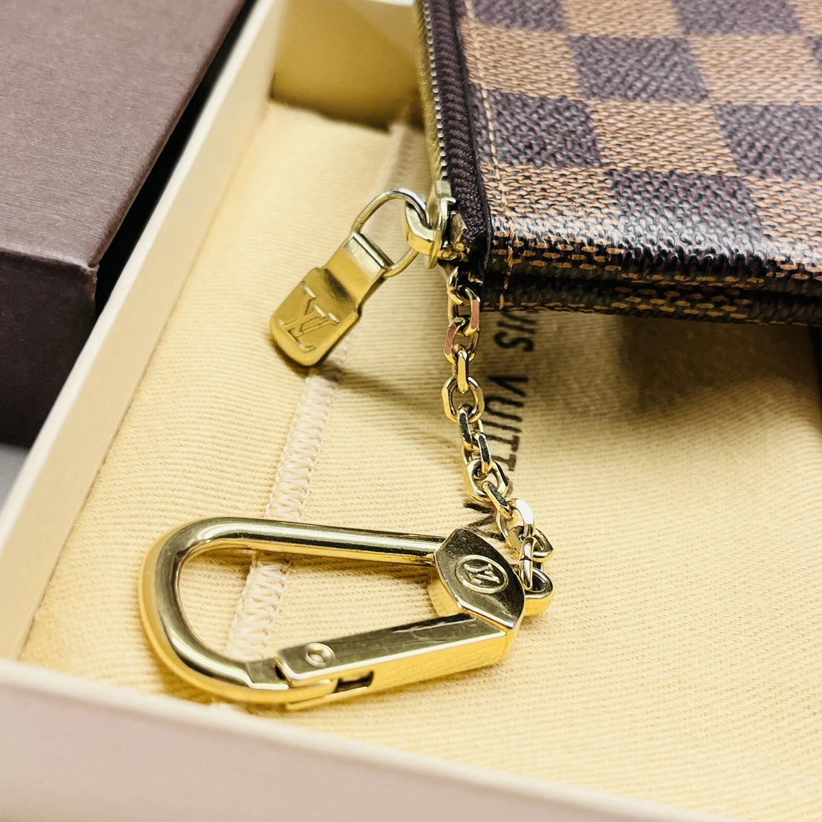 Louis Vuitton Damier Key and Coin Pouch