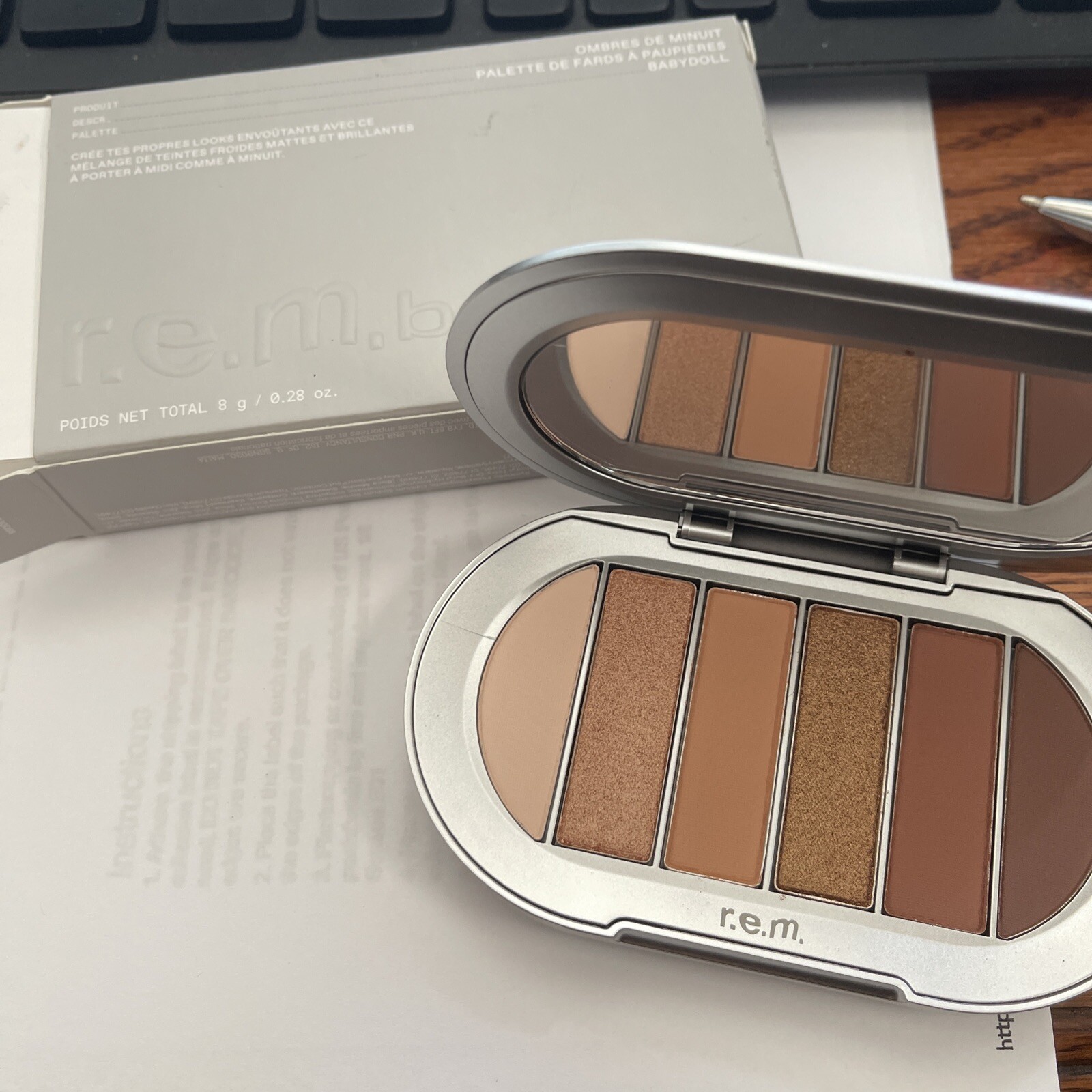 rem beauty midnight shadows eyeshadow palette BABYDOLL BNIB eBay