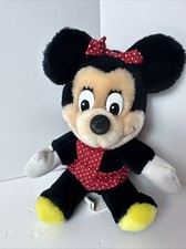 Minnie Mouse Walt Disney World Disneyland Vintage 80s Plush Stuffed Toy