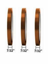 3 Rolls 5mm Tape High Temperature Heat-Resistant Polyimide BGA SMT Soldering