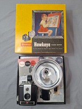 Vintage Kodak Brownie Hawkeye Outfit Original Box Flash Model Camera Accessories