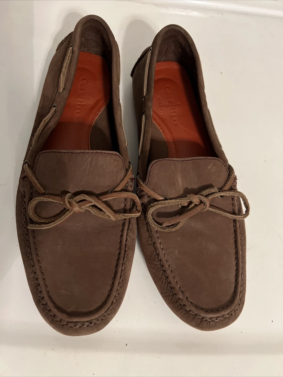 NIKE Mocassino ad aria Cole Haan uomo taglia 8 B marrone