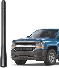 Anina 4.7" Car Radio Antenna Mast Compatible with 2006-2022 GMC Sierra Black