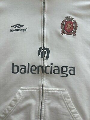 Balenciaga Soccer Zip Up Tokyo White | eBay Balenciaga Soccer Zip Up Tokyo White | eBay