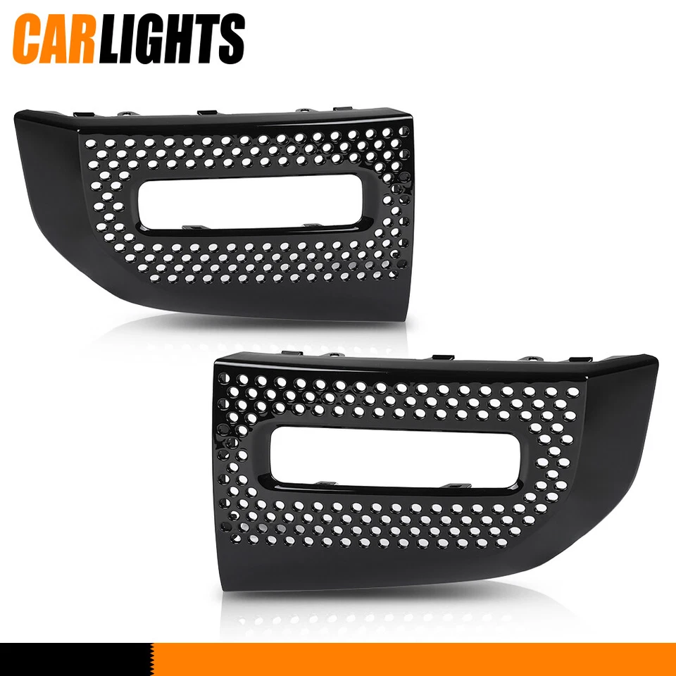 Front Fog Light Lamp Cover Left Right Fit For Land Rover Defender 20-23 Pair - Image 2 of 4
