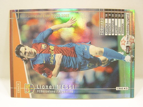 Panini WCCF 2006-07 CRA Lionel Messi Nº19 FC Barcelona La Liga ESP World-Crack - Imagen 2 de 8